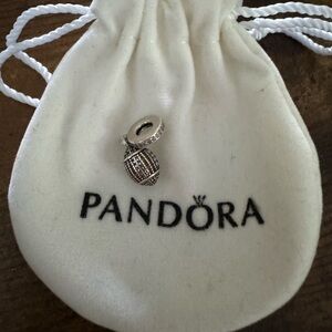 Pandora football charm